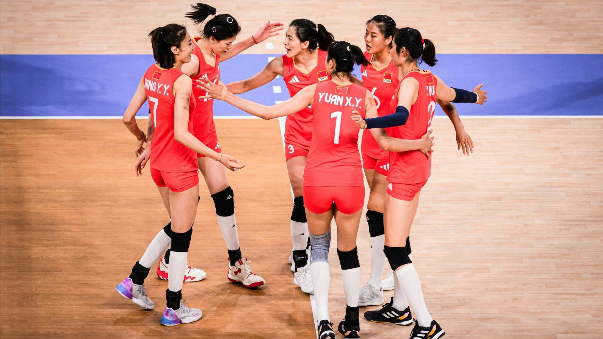 China thumps USA in five sets for headstart in Paris 2024 women’s